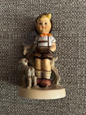 Hummel Boy with Goats 5” Tall